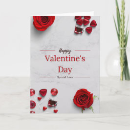 Happy Valentine's Day カード