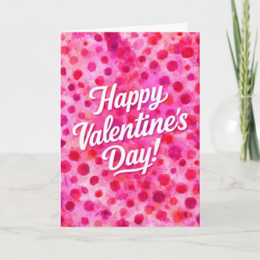 Happy Valentine's Day カード (正面)