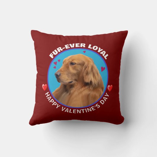 Happy Valentine's day クッション (裏面)