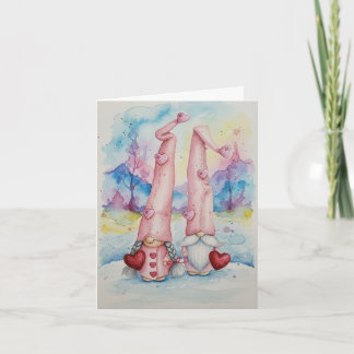 Happy Valentine's Day サンキューカード