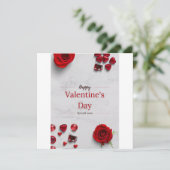 Happy Valentine's Day シーズンカード (スタンド正面)