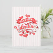 Happy Valentines Day  シーズンカード (スタンド正面)