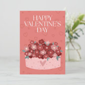 Happy Valentine's Day シーズンカード (スタンド正面)