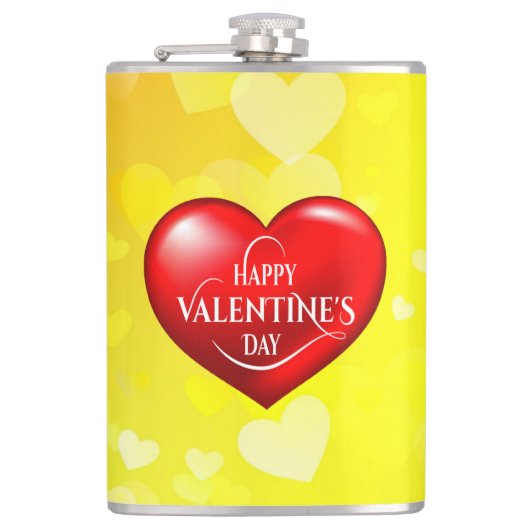 Happy Valentine's day!  フラスク (正面)