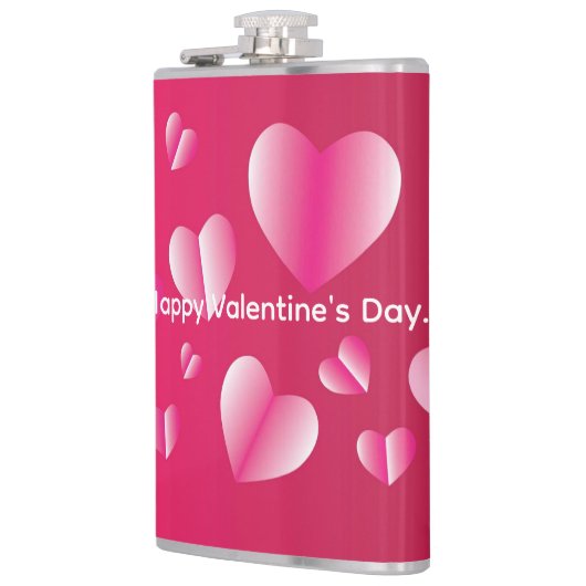 Happy Valentine's Day フラスク (左)