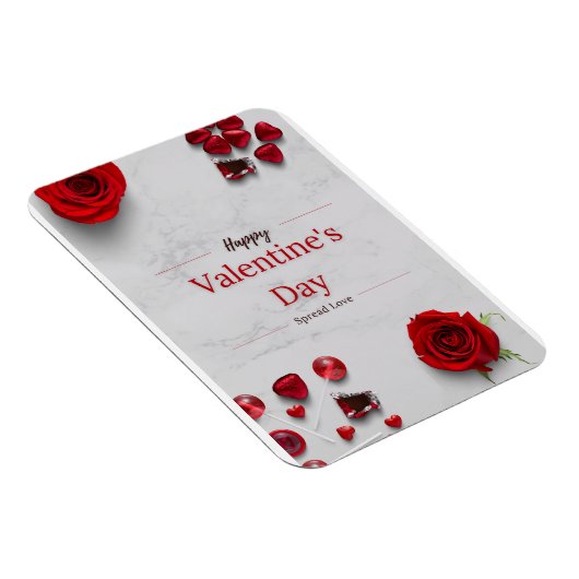 Happy Valentine's Day マグネット (右側)