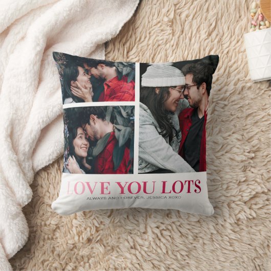 Happy Valentines Day 3写真 クッション (ブランケット)