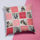 Happy Valentines Day 8フォトグリッド クッション