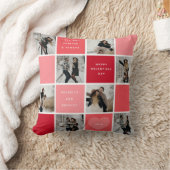 Happy Valentines Day 8フォトグリッド クッション (ブランケット)