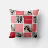 Happy Valentines Day 8フォトグリッド クッション (裏面)