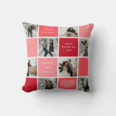 Happy Valentines Day 8フォトグリッド クッション (正面)