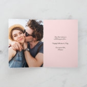 Happy Valentine's Day Book Themed Couple's シーズンカード (内部)