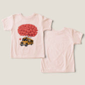 Happy Valentine's Day Bus with Owl (デザイン正面&裏面)