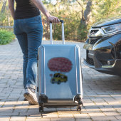 Happy Valentine's Day Bus with Owl シール (スーツケースインサイチュ)