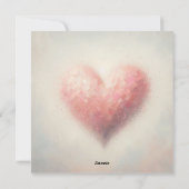 Happy Valentines Day Card シーズンカード (裏面)