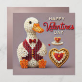 Happy Valentines Day Card シーズンカード (正面/裏面)