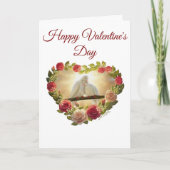 'Happy Valentine's Day' Card - Art by Jenny  カード (正面)