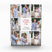 Happy Valentine's Day Custom 8 Photo Collage フォトブロック (正面)