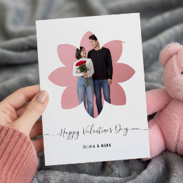 Happy Valentines Day Custom Photo Collage love シーズンカード