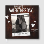 Happy Valentines Day Custom Photo Guest Book ゲストブック (正面)