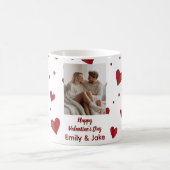 Happy Valentine's Day Custom Photo Mug モーフィングマグカップ (中央)