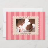 Happy Valentine's Day Custom Photograph Modern シーズンカード (正面)