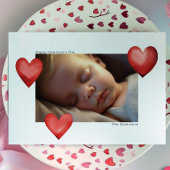 Happy Valentine's Day Custom Photograph Modern シーズンカード