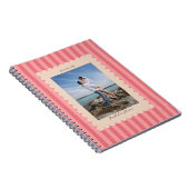 Happy Valentine's Day Custom Photograph Modern ノートブック (右側)