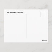 Happy Valentines Day Cute Cat With Heart Headband ポストカード (裏面)