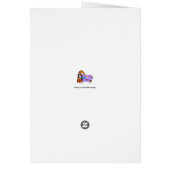 Happy Valentine's Day Dachshund Doggie Card (裏面)