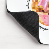 Happy Valentine's Day Funny Coquette Disco Ball Gi マウスパッド (コーナー)