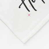 Happy Valentine's Day Funny Coquette Disco Ball He フリースブランケット (角)