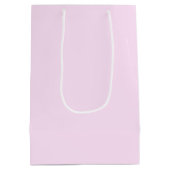 Happy Valentine's Day Glitter ミディアムペーパーバッグ (裏面)