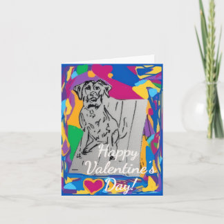 Happy Valentine's Day Greeting Card サンキューカード