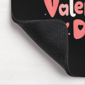 Happy Valentines Day Heart Teacher Funny Matching  マウスパッド (コーナー)