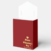 Happy Valentine's Day Hearts Cute Favor Box フェイバーボックス (オープン)