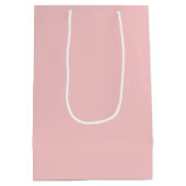 Happy Valentine's Day Hearts Cute Gift Bag ミディアムペーパーバッグ (裏面)