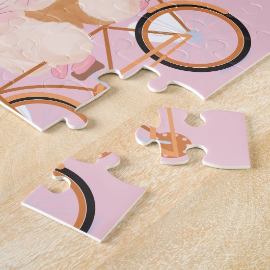 Happy Valentine's Day Kid Puzzle  ジグソーパズル (側面)