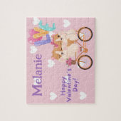 Happy Valentine's Day Kid Puzzle ジグソーパズル (縦)