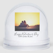 Happy Valentine's day love add name photo simple g (正面)