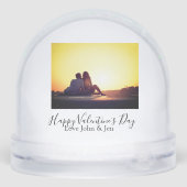 Happy Valentine's day love add name photo simple g (裏面)