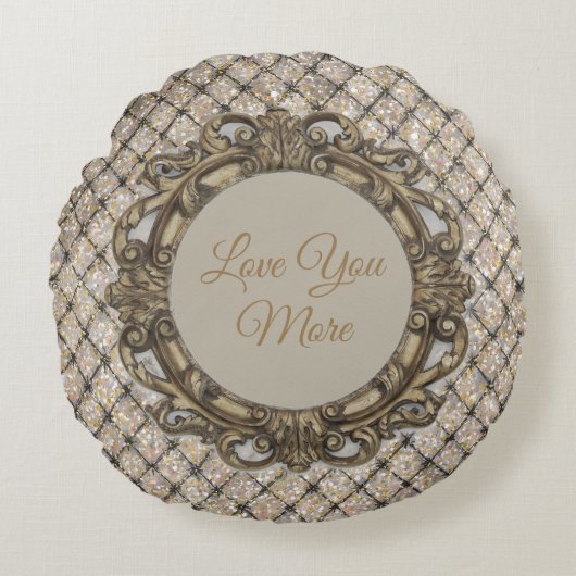 Happy Valentine's Day, Love You More, ラウンドクッション (正面)