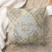 Happy Valentine's Day, Modern, Elegant Luxury Thro クッション (ブランケット)