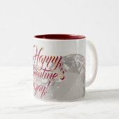 Happy Valentine's Day Mug ツートーンマグカップ (正面右)