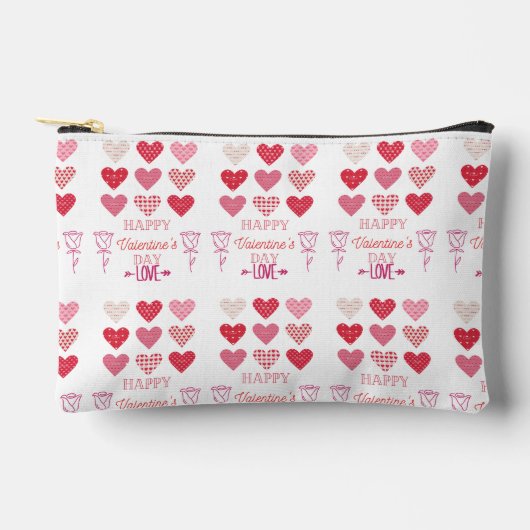 Happy valentine's Day my love     アクセサリーポーチ (正面)