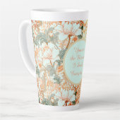 Happy Valentine's Day,Romantic,You are the Reason カフェラテマグ (左アングル)