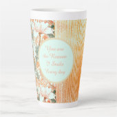 Happy Valentine's Day,Romantic,You are the Reason カフェラテマグ (正面)