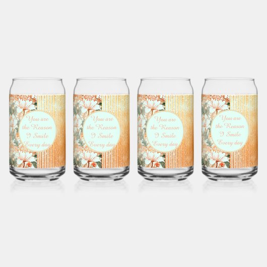 Happy Valentine's Day,Romantic,You are the Reason  ガラス缶 (裏面)