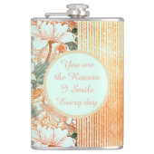 Happy Valentine's Day,Romantic,You are the Reason  フラスク (正面)