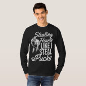 Happy Valentine's Day Roses Date Night Flowers Ice Tシャツ (正面フル)